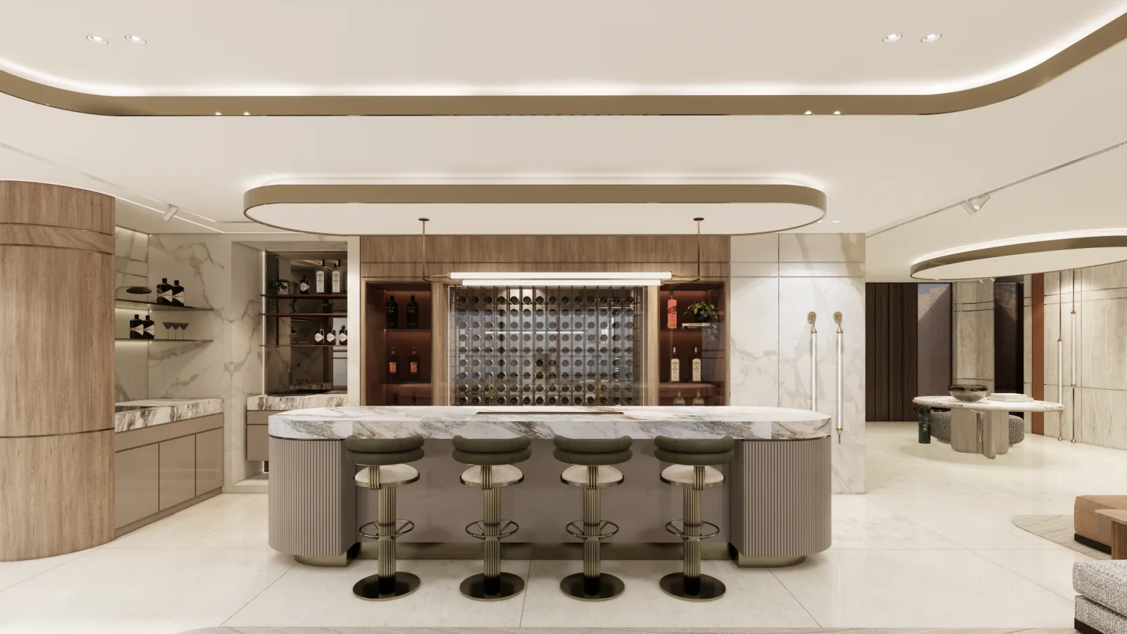Belladonna Penthouse — Fisher Island, Miami Beach, Florida