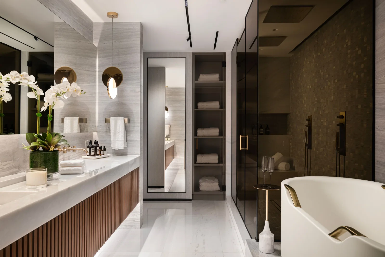 Odyssey Lower Penthouse — entry corridor and closet